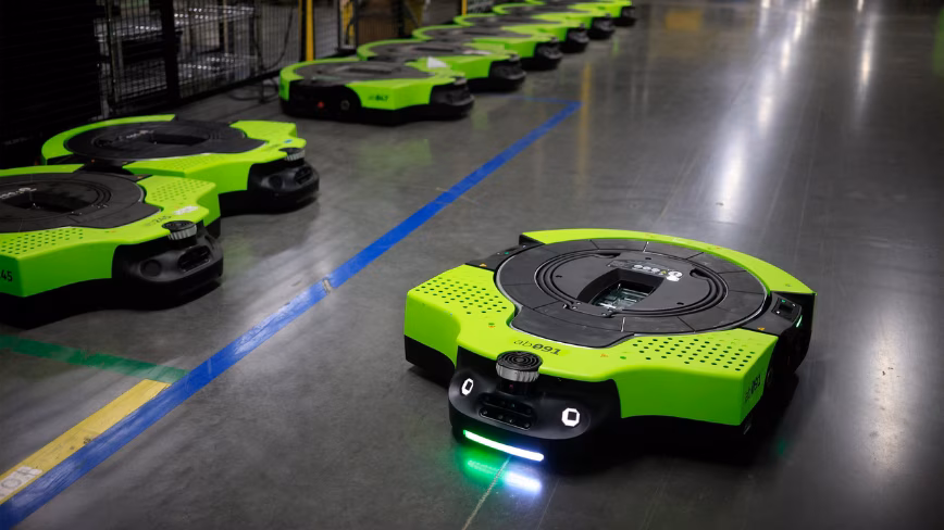Amazon’s new Proteus robot takes plain-language orders, headed to Europe in 2027