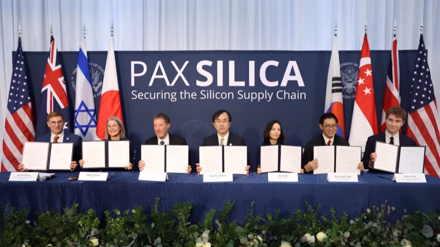 The EU signs up to Pax Silica, the US-led chip pact France called colonisation