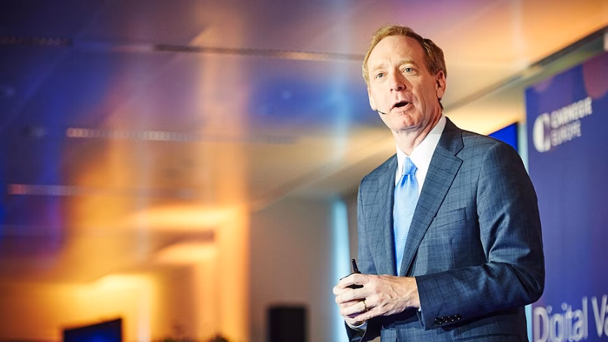 Microsoft’s president responds to the AI backlash with a 3,000-word essay and zero policy changes