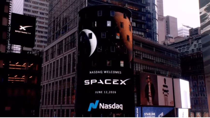 SpaceX rings the bell on its Nasdaq debut, and Musk admits he gave it ‘less than a 10% chance’