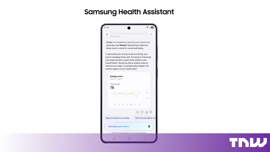 Samsung Health Assistant выходит в бета-версию для пользователей из США
