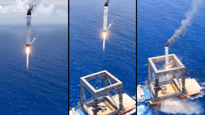 China just caught a rocket in a net, and SpaceX should be watching