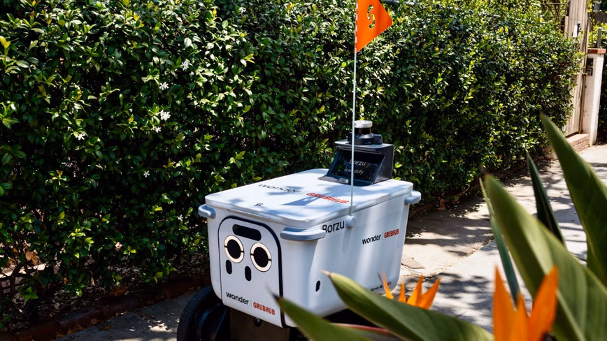 Serve Robotics partners with Grubhub, becoming the shared robot layer for US food delivery