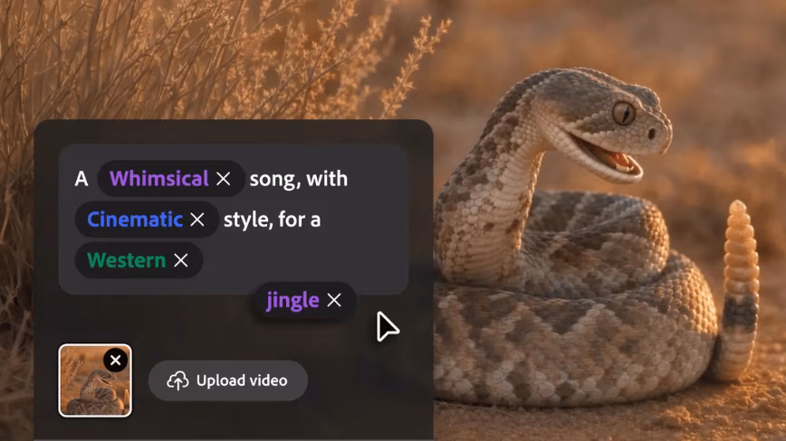 Adobe Firefly Adds Music, Speech, and Sound Effects
