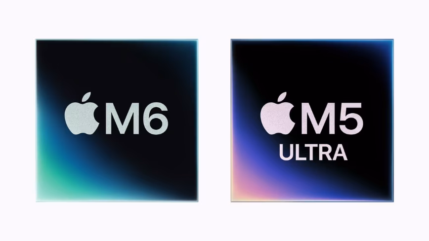Apple unveils M6 and M5 Ultra chips with a big jump in AI performance