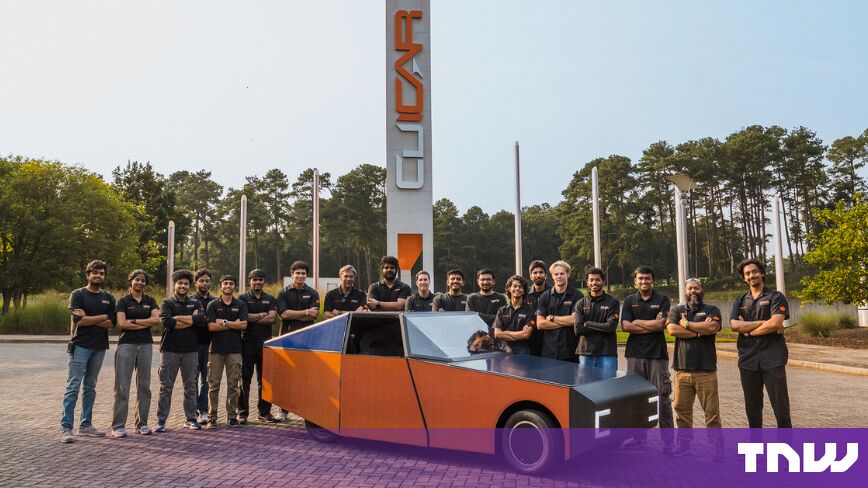 BMW challenged students to build an EV that makes more energy than it uses. They covered it in 1,700 solar cells and it works.
