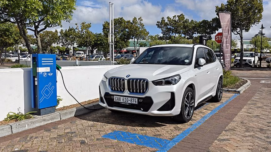 Photo of BMW iX1 EV in Constantia at charging station