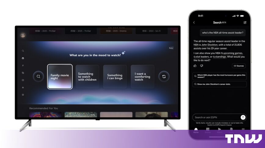 Disney+ and ESPN are testing AI-powered search that lets users describe what they want in plain language