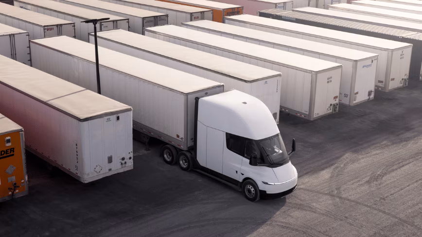 Einride is buying 500 Tesla Semis, and Amazon owns a piece of the buyer