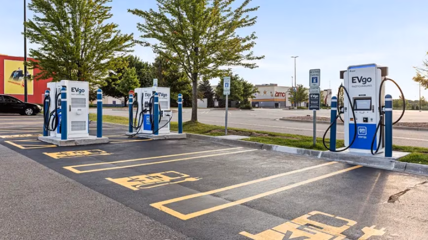 EVgo is putting 500 new fast chargers in the parking lots of American shopping centres
