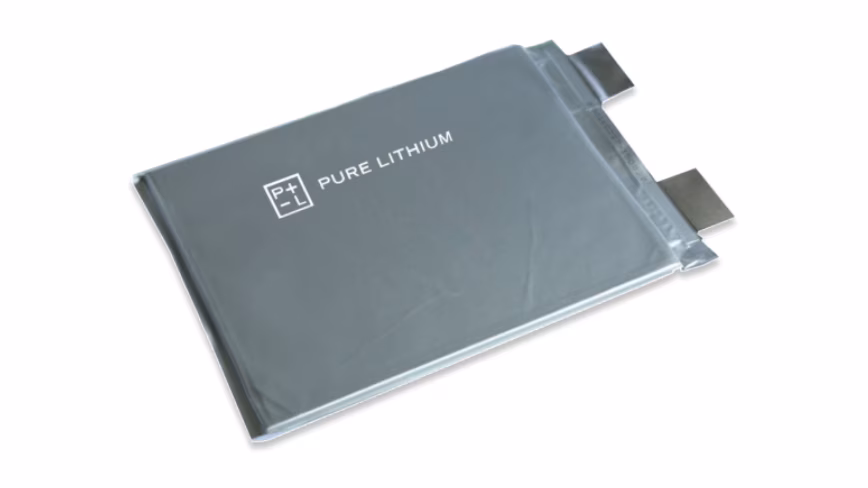 Photo of Pure Lithium battery