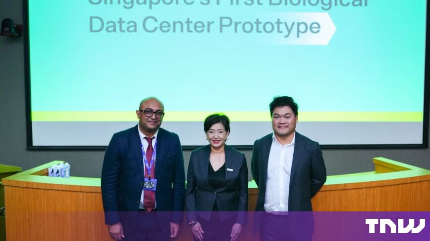 A data centre rack running on living neurons is now operating in Singapore
