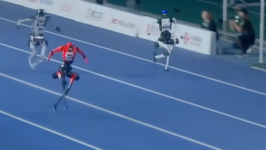 A humanoid robot just beat Usain Bolt’s 100m record, and roboticists are unimpressed for good reason