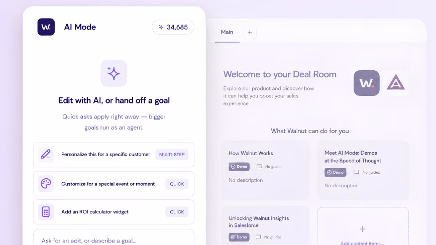 Walnut представляет платформу корпоративных ИИ-агентов для персонализации взаимодействия с B2B-покупателями