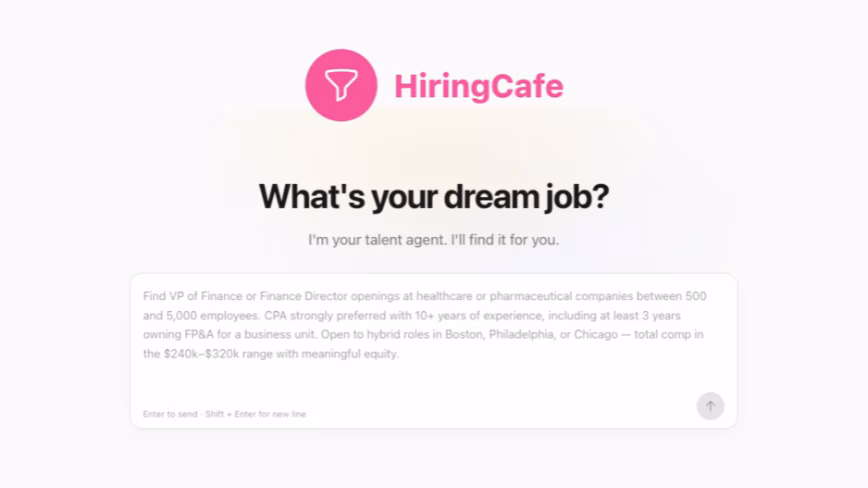 HiringCafe привлекает $6,8 млн, чтобы исправить сломанный процесс поиска работы с помощью ИИ-агента
