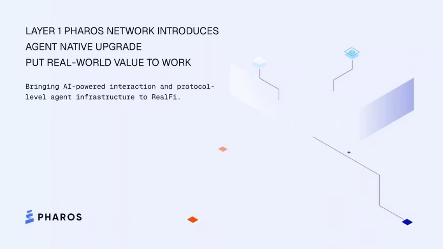Pharos Agent Native upgrade announcement graphic
