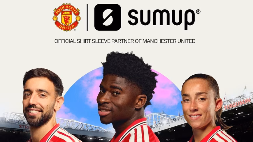 SumUp becomes Manchester United’s sleeve sponsor in the club’s biggest deal for that space