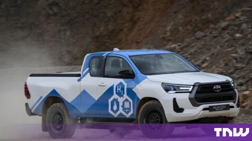 Toyota’s hydrogen pickup beats its electric one on every number except where to refuel it