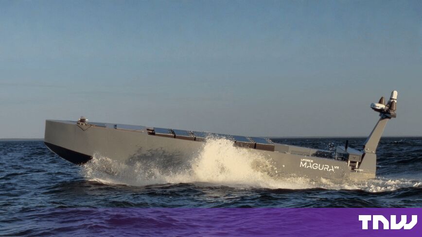 https://media.thenextweb.com/2026/09/uforce-magura-mv11-sea-drone-at-speed.jpg
