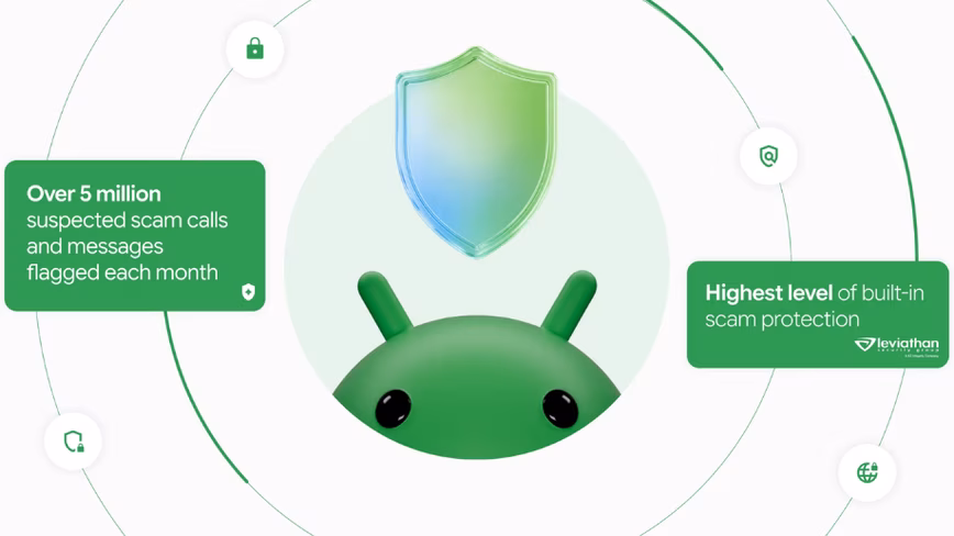 Google добавляет в «Сообщения» и звонки на Android функции выявления мошенничества на базе Gemini