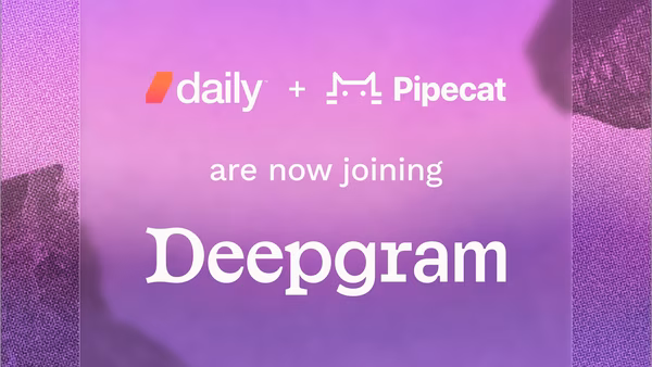 Deepgram buys Pipecat maker Daily and keeps the voice AI framework open