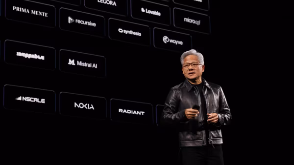 Protesters heckle Huang in Berlin over Nvidia chips in Russian drones