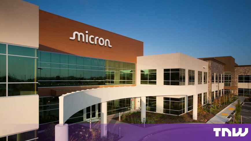 https://media.thenextweb.com/2026/10/micron-logo-office-building-folsom-california.jpg
