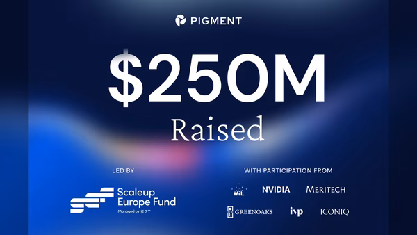 Pigment raises $250M at $2.3B valuation in round led by EQT fund