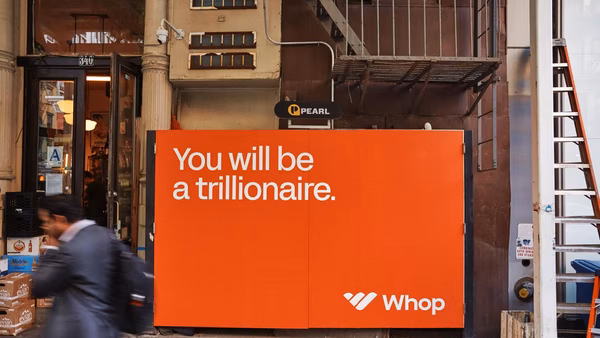 Whop raises $200M at $5.1B valuation after shipping three products in three months