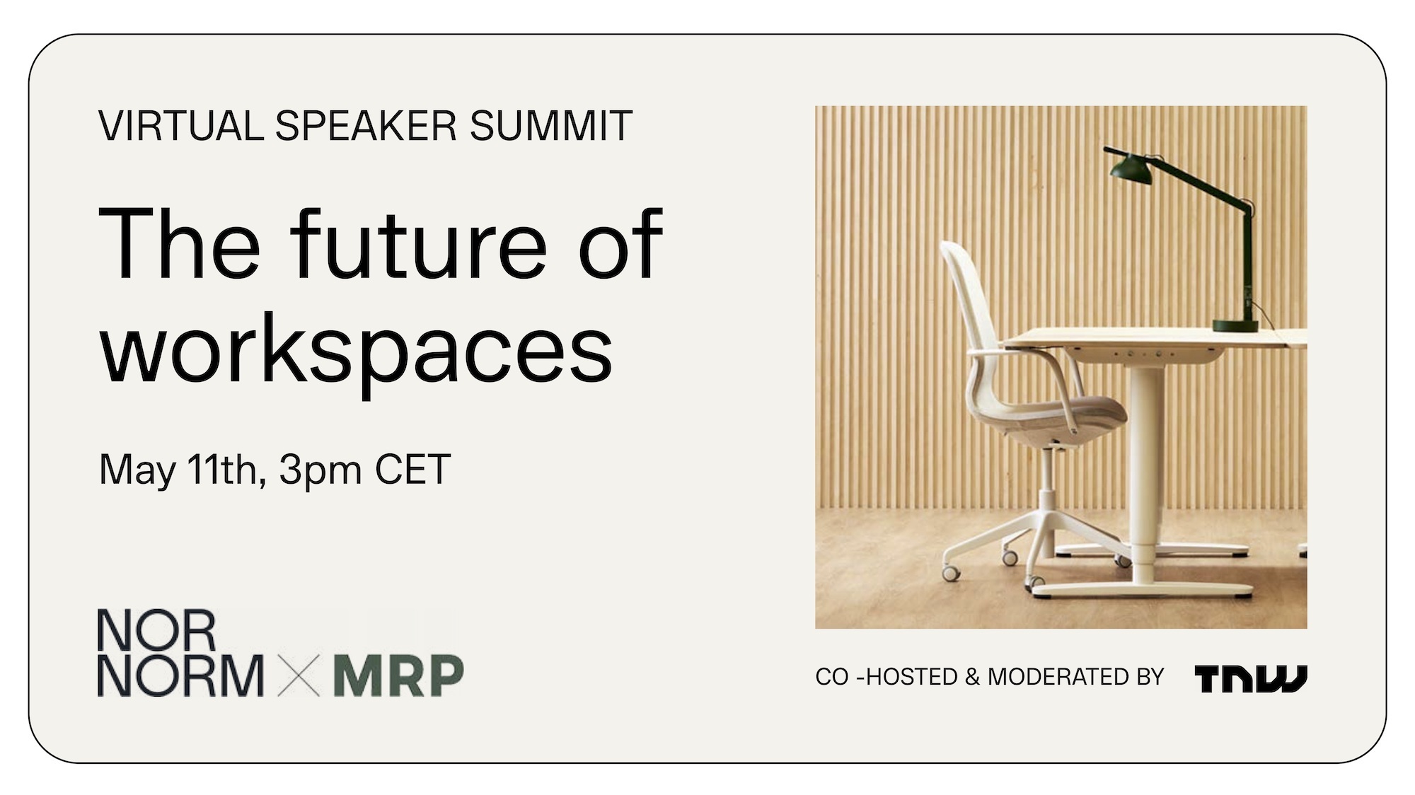 NORNORM x MRP | Virtual Speaker Summit