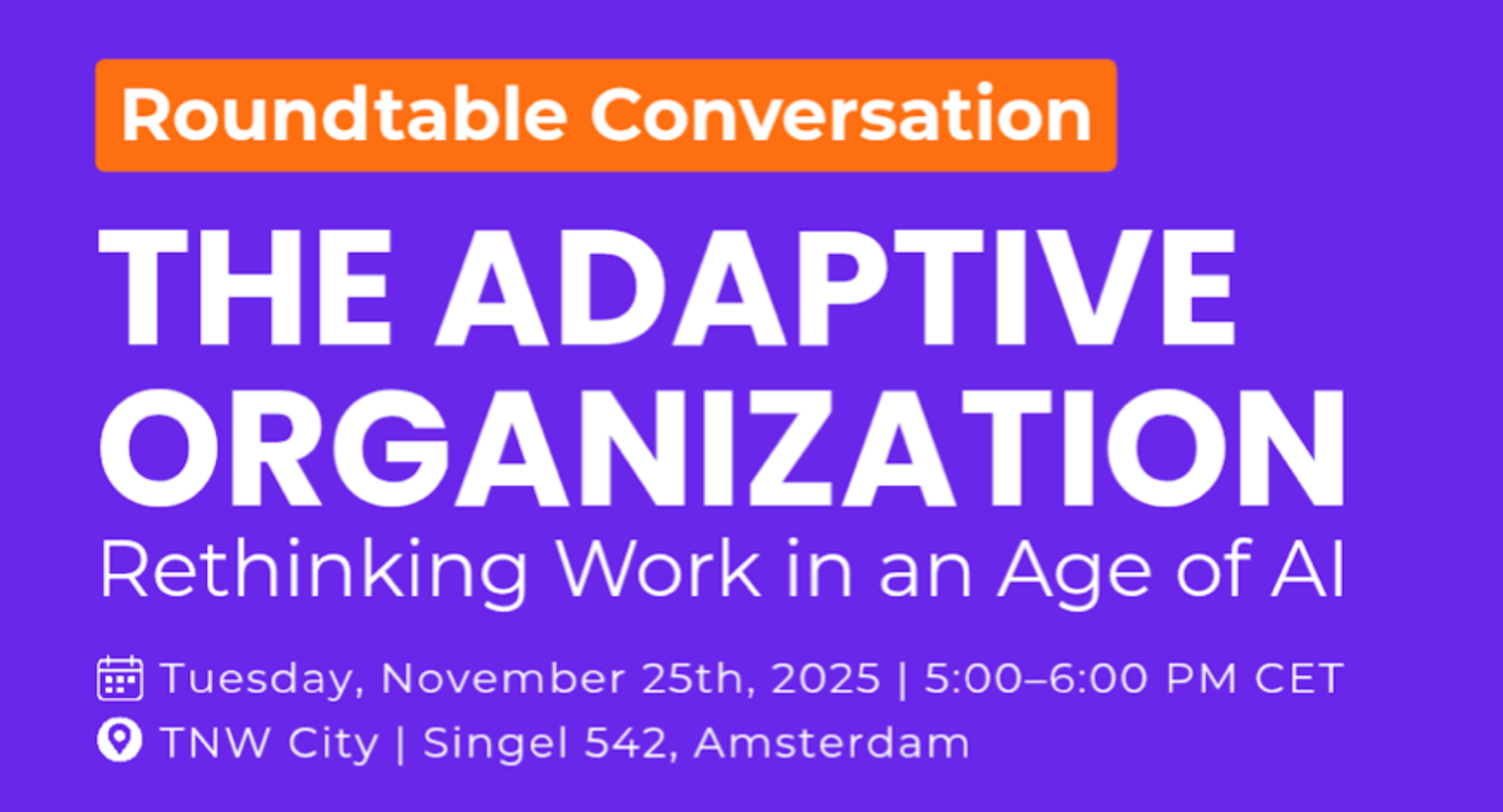 The Adaptive Organization: Rethinking Work in an Age of AI