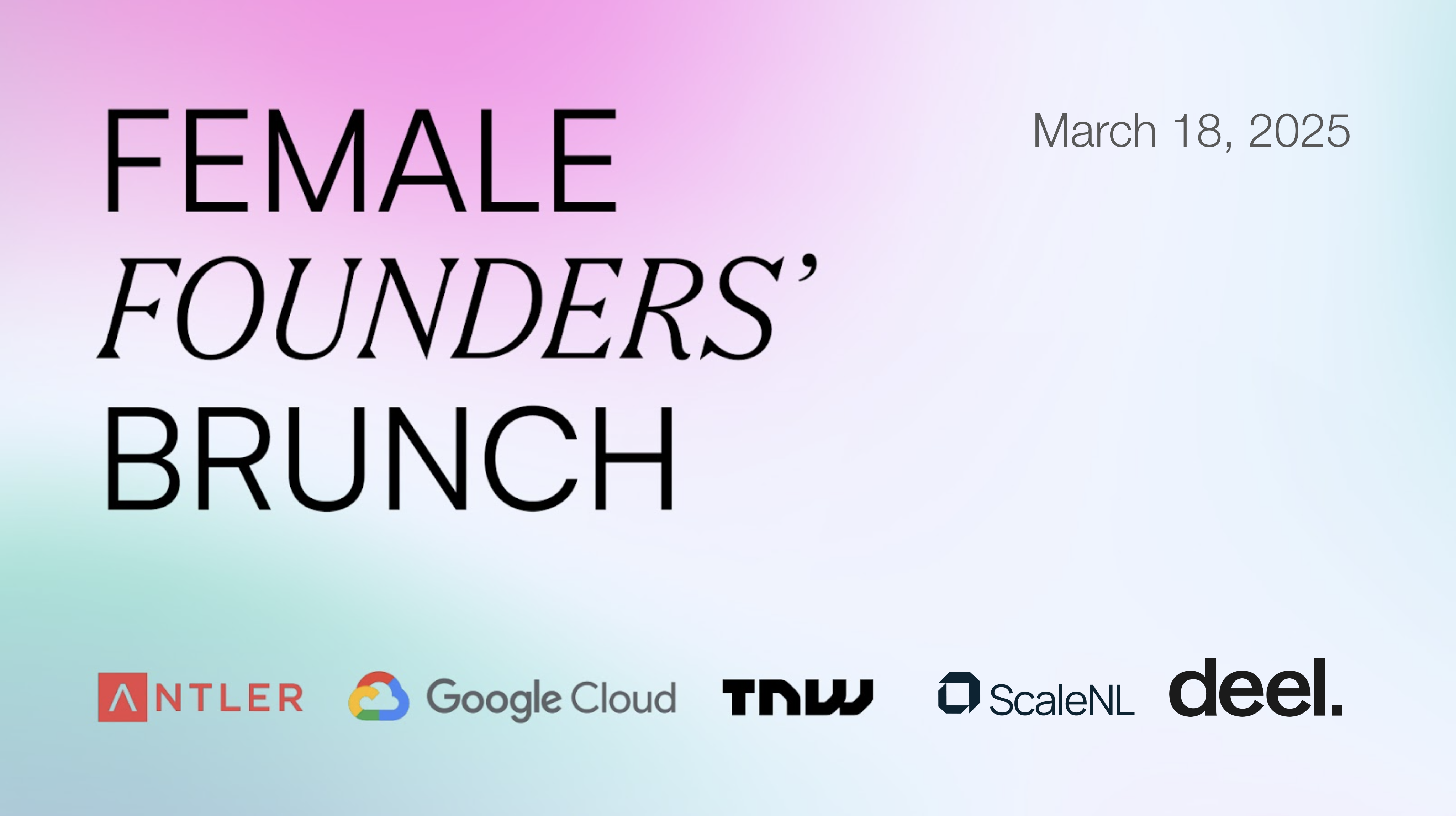 Female Founders' Brunch