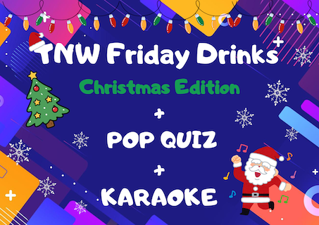 TNW Friday Drinks + Pop Quiz + Karaoke
