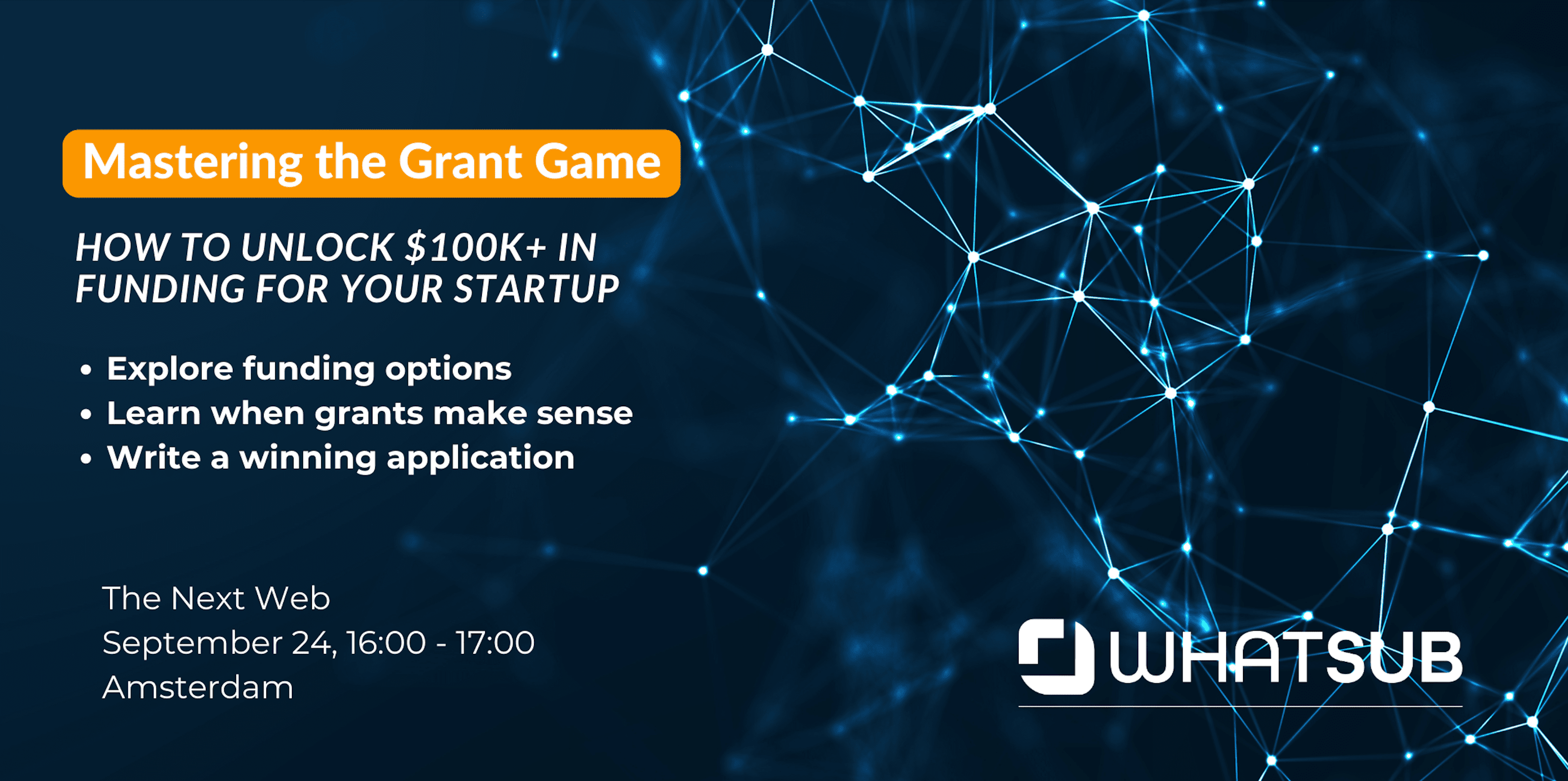 Workshop Grant Financing